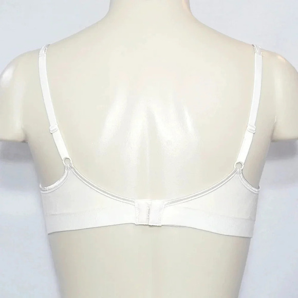 SMALL‎ Hanes HU11 G795 HB95 Ultimate Comfy Wire Free Bra Ivory NWT - Picture 3 of 4